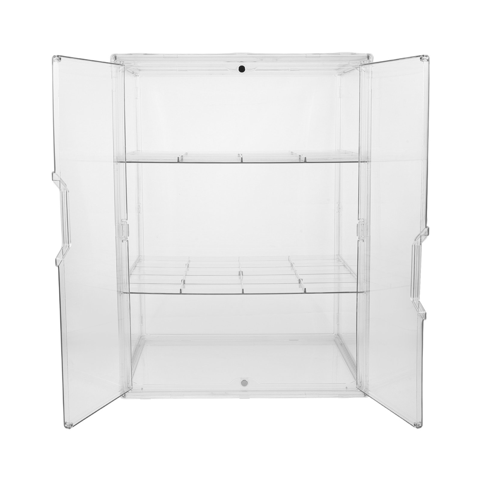 Baby Nursery Accessories - ตู้เก็บขวดนมเด็กแบบหลายชั้นพร้อมแผ่นกั้นปรับได้ อุปกรณ์จัดระเบียบบนเคาน์เตอร์สำหรับห้องเด็ก อุปกรณ์เสริมสำหรับปั๊มนม