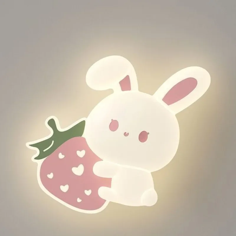 Baby Nursery Ceiling Light - โคมไฟเพดานห้องเด็ก ลายกระต่ายแครอท น่ารัก ทันสมัย อบอุ่น เหมาะสำหรับห้องเด็กอ่อน