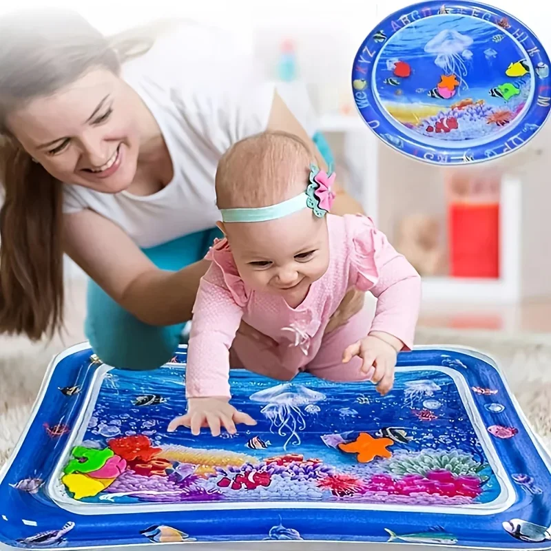 Baby Nursery Pillow - Infinno Inflatable Tummy Time Mat พรีเมี่ยมเด็กเล่นเสื่อเบาะน้ําทําให้พอง
