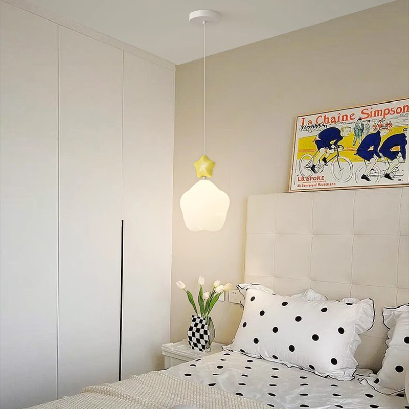 Baby Nursery Knobs - โคมไฟรูปดาวโคมไฟระย้า LED ขนาดเล็กสำหรับห้องเด็กเล็กโคมไฟแขวนข้างเตียงนอนสำหรับเด็กชายเด็กหญิงห้องเด็กอ่อนที่ทันสมัย