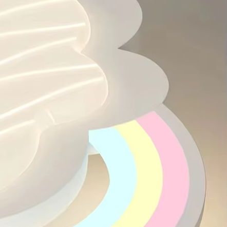 Baby Nursery Ceiling Light - โคมไฟเพดาน LED รูปเมฆสีรุ้งทันสมัย สำหรับห้องเด็ก ห้องนอนเด็กชาย เด็กหญิง