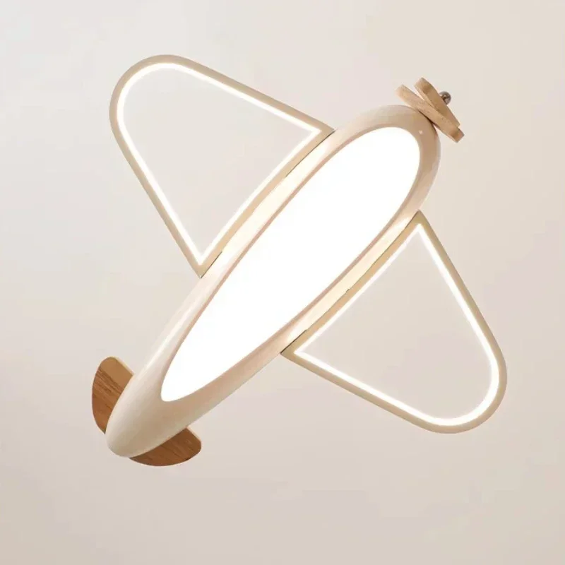 Baby Nursery Knobs - โคมไฟรูปเครื่องบินสไตล์นอร์ดิก โคมไฟระย้าห้องเด็กสมัยใหม่ ไฟ LED เรียบง่าย สร้างสรรค์