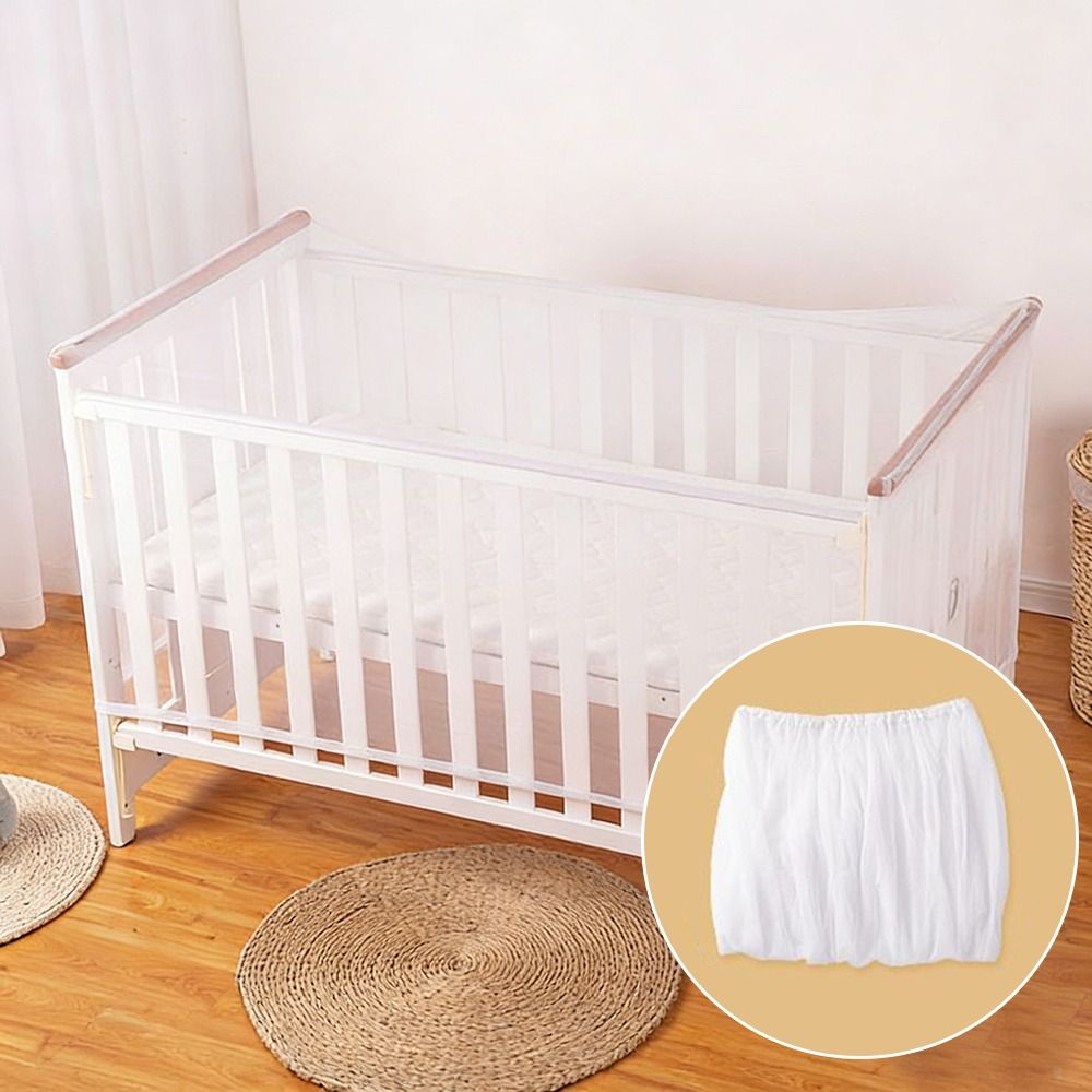 Baby Nursery Accessories - มุ้งครอบเปลเด็ก มุ้งกันยุงแบบพับได้ ซักล้างได้ ผ้าคลุมเปลเด็ก ระบายอากาศได้ดี มุ้งครอบรถเข็นเด็กแบบเต็มหน้า