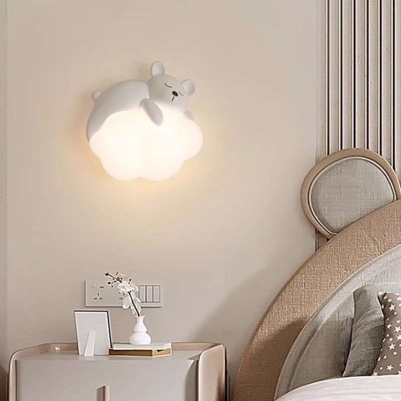 โคมไฟติดผนังรูปหมีแพนด้าน่ารัก - Baby Nursery Knobs บทวิจารณ์และราคา