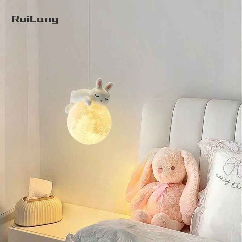โคมไฟระย้ารูปกระต่ายการ์ตูน สำ - Baby Nursery Knobs บทวิจารณ์และราคา