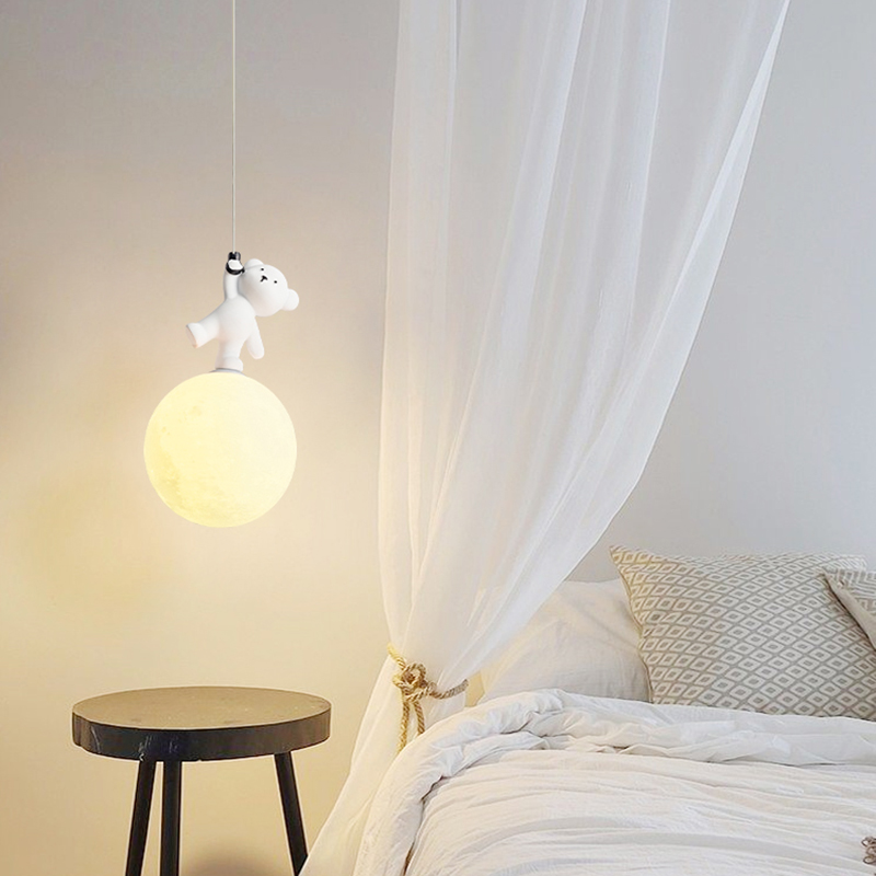 โคมไฟรูปการ์ตูนหมีเรซิ่นโคมไฟแ - Baby Nursery Knobs บทวิจารณ์และราคา