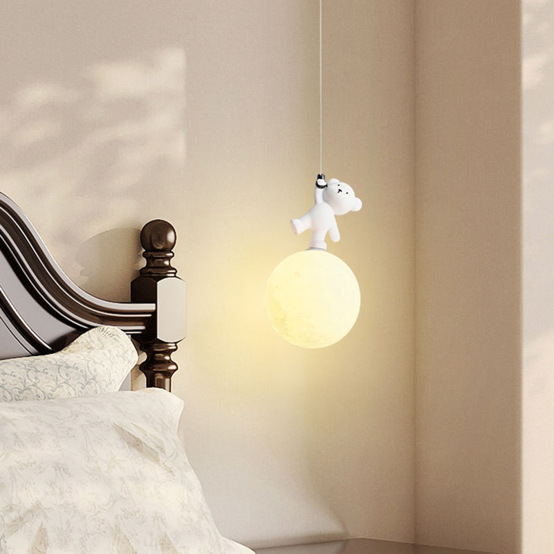 โคมไฟรูปการ์ตูนหมีเรซิ่นโคมไฟแ - Baby Nursery Knobs บทวิจารณ์และราคา