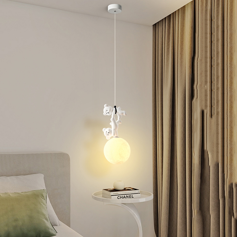 โคมไฟรูปการ์ตูนหมีเรซิ่นโคมไฟแ - Baby Nursery Knobs บทวิจารณ์และราคา