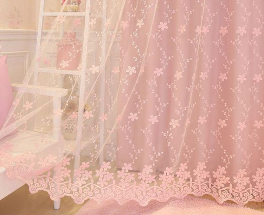 ผ้าม่านโปร่งสีชมพูสไตล์เกาหลี  - Baby Nursery Blackout Curtains บทวิจารณ์และราคา
