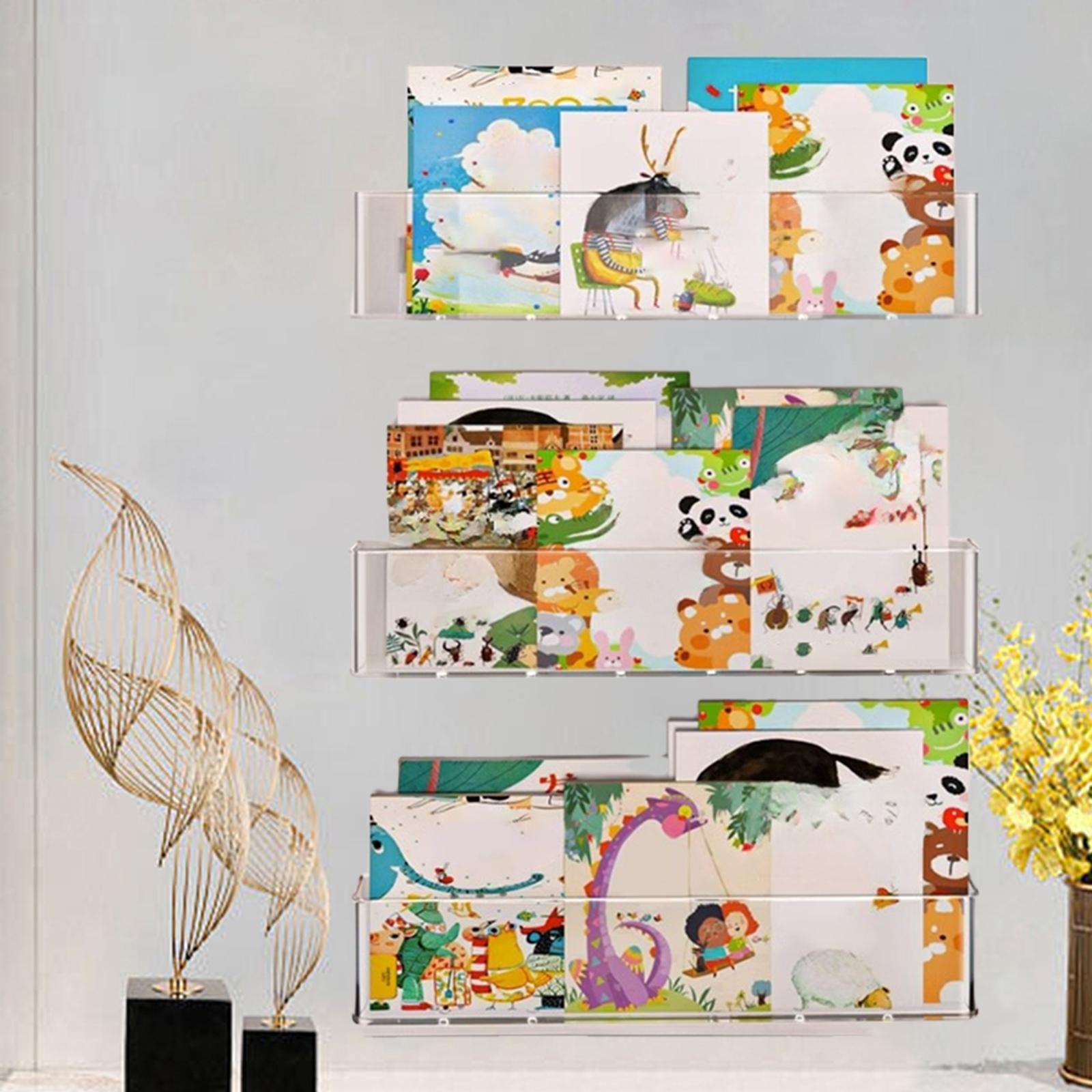3x ลอยชั้นวางหนังสือห้องเรียนเ - Baby Nursery Bookshelf บทวิจารณ์และราคา