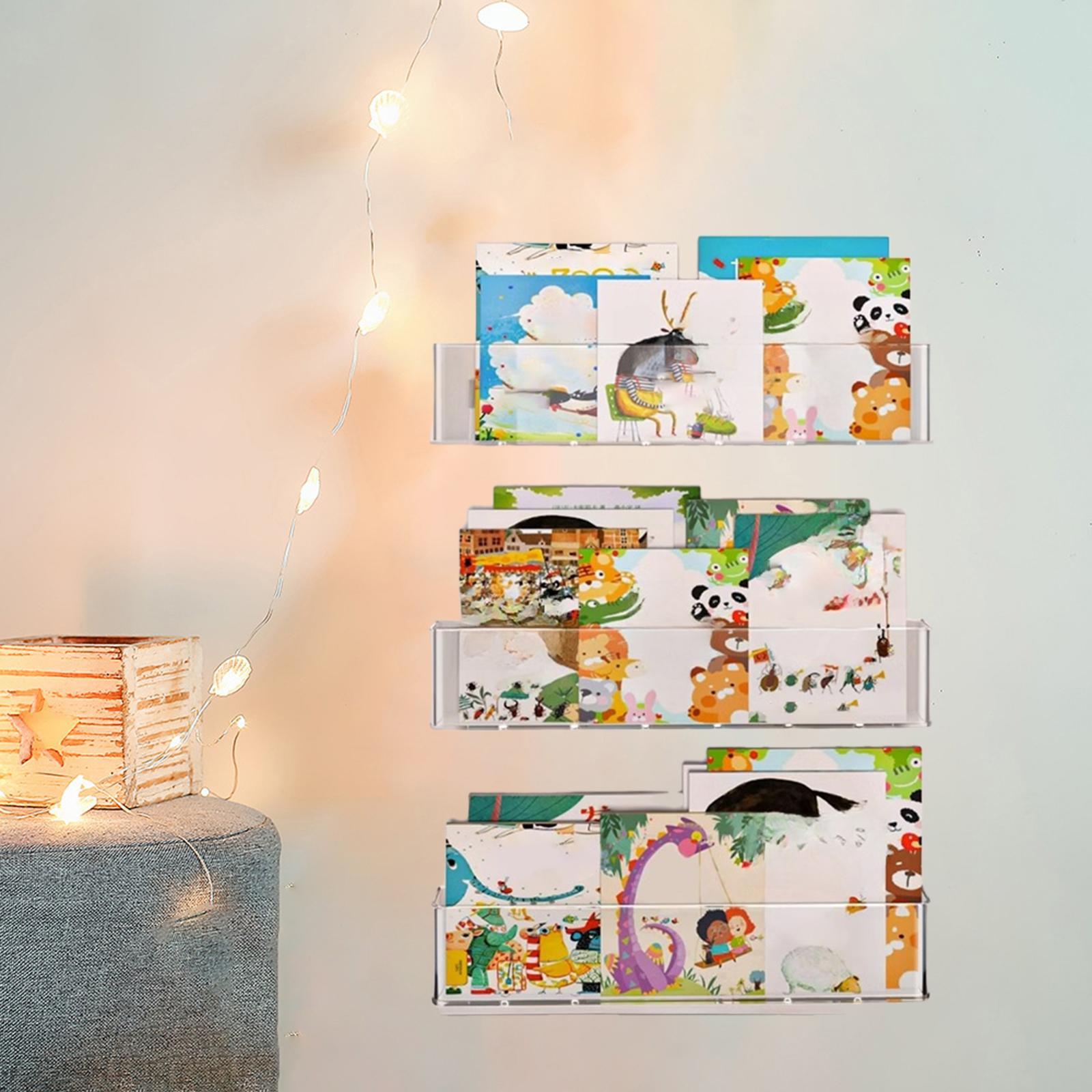 3x ลอยชั้นวางหนังสือห้องเรียนเ - Baby Nursery Bookshelf บทวิจารณ์และราคา