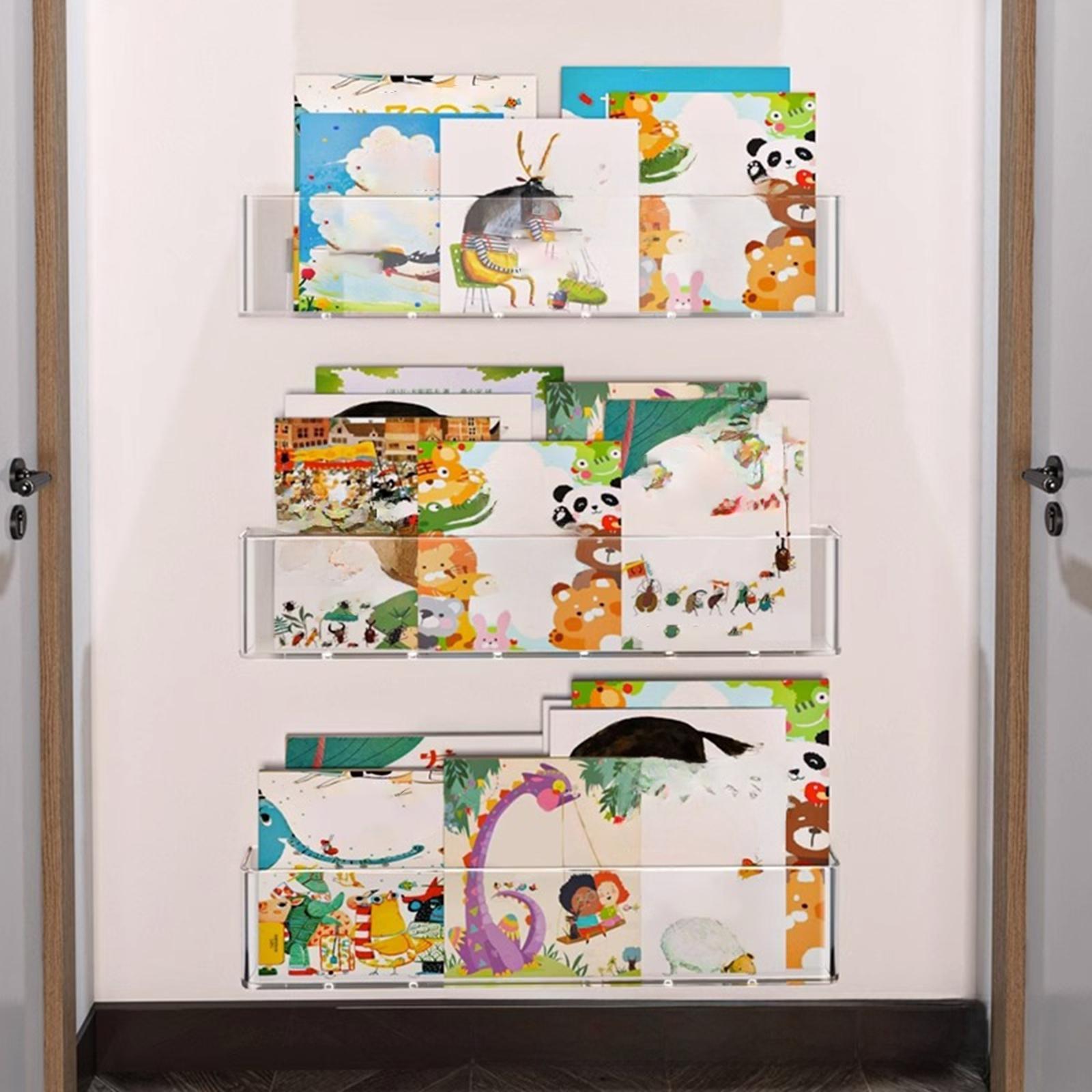 3x ลอยชั้นวางหนังสือห้องเรียนเ - Baby Nursery Bookshelf บทวิจารณ์และราคา