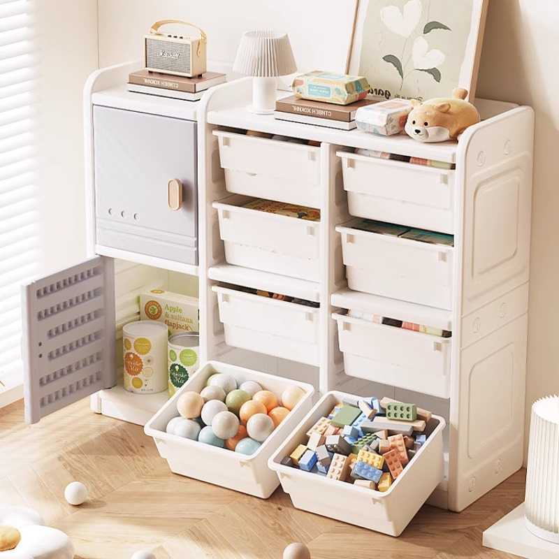 ของเล่นเด็กจัดเก็บถังเรียงลําด - Baby Nursery Bookshelf บทวิจารณ์และราคา