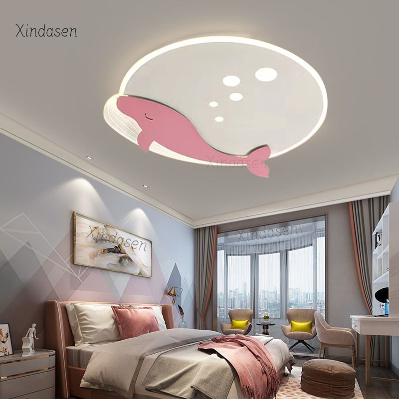 โคมไฟเพดานห้องเด็ก รูปปลาวาฬ โ - Baby Nursery Ceiling Light บทวิจารณ์และราคา