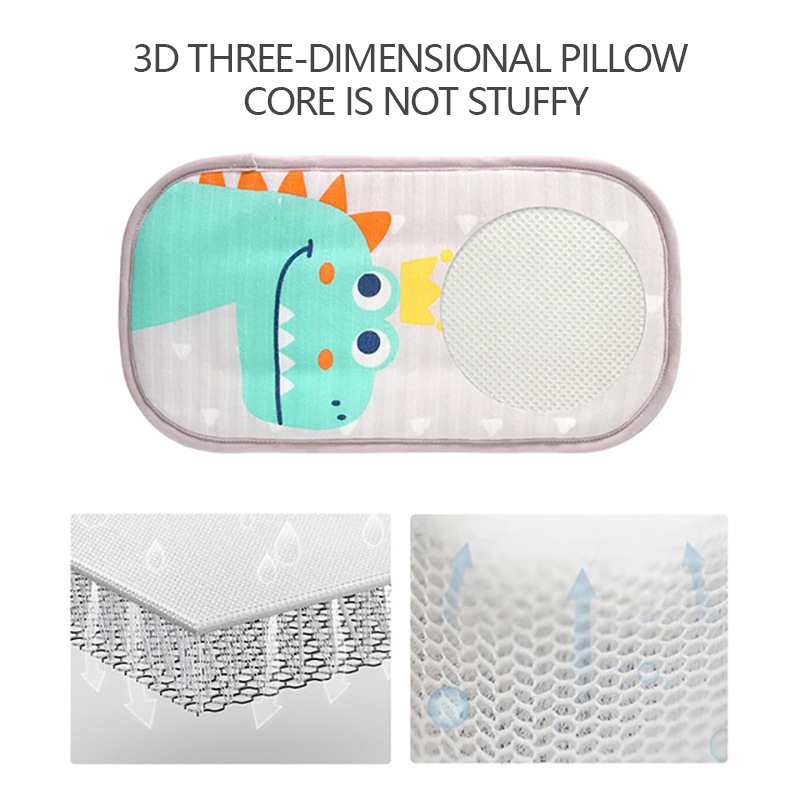หมอนให้นมลูกผ้าไหมน้ำแข็งระบาย - Baby Nursery Pillow บทวิจารณ์และราคา