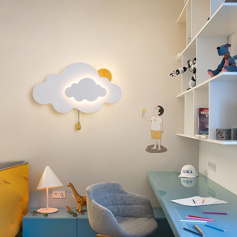 Cloud โคมไฟติดผนังเด็กโคมไฟข้า - Baby Nursery Knobs บทวิจารณ์และราคา