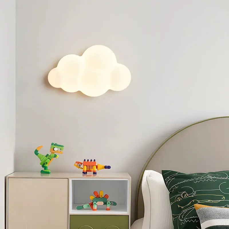 ไวท์คลาวด์โคมไฟติดผนังสำหรับห้ - Baby Nursery Knobs บทวิจารณ์และราคา