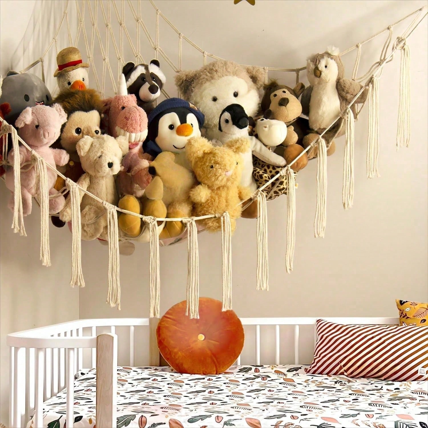 ตาข่ายแขวนเก็บของเล่นตุ๊กตาสัต - Baby Nursery Games บทวิจารณ์และราคา