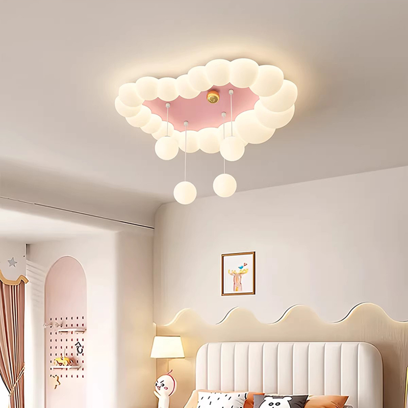 โคมไฟเพดานรูปทรงเมฆฟองสบู่ สำห - Baby Nursery Ceiling Light บทวิจารณ์และราคา