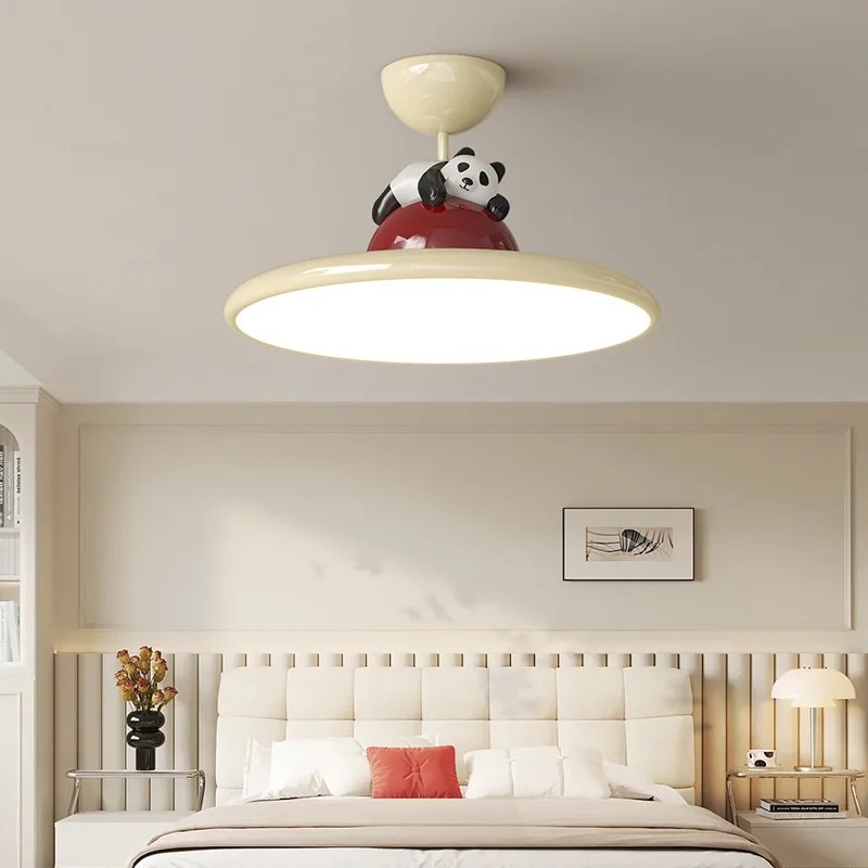 โคมไฟเพดาน LED ลายการ์ตูนแพนด้ - Baby Nursery Ceiling Light บทวิจารณ์และราคา