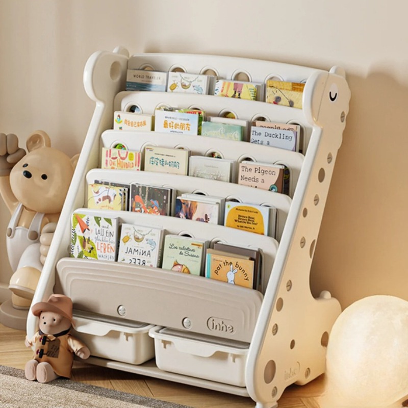 ชั้นวางหนังสือพลาสติกสำหรับเด็ - Baby Nursery Bookshelf บทวิจารณ์และราคา