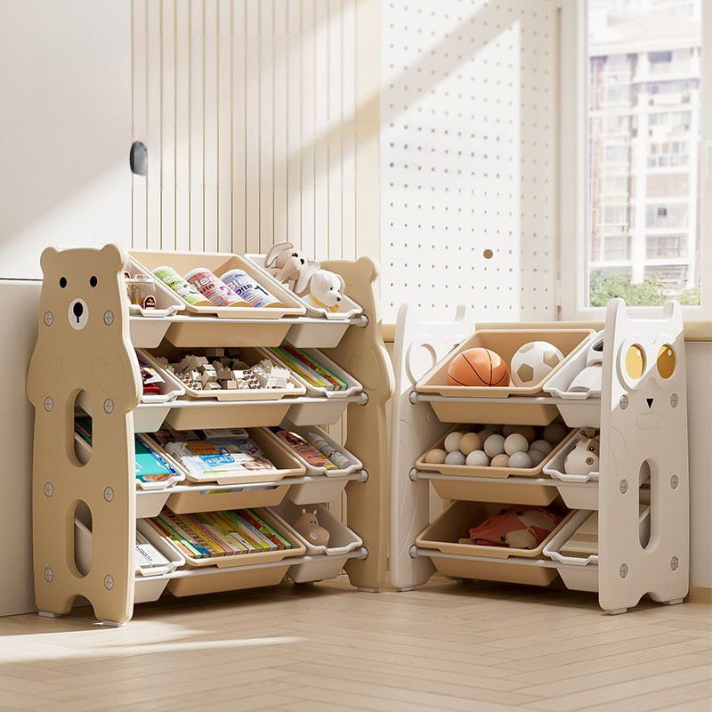ชั้นยืนของเล่นเด็กOrganizer Mu - Baby Nursery Bookshelf บทวิจารณ์และราคา