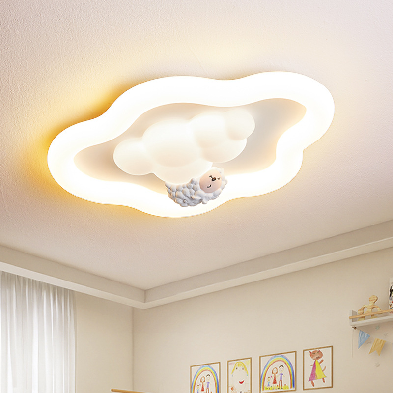 โคมไฟเพดานครีมมี่คลาวด์สไตล์ฝร - Baby Nursery Knobs บทวิจารณ์และราคา