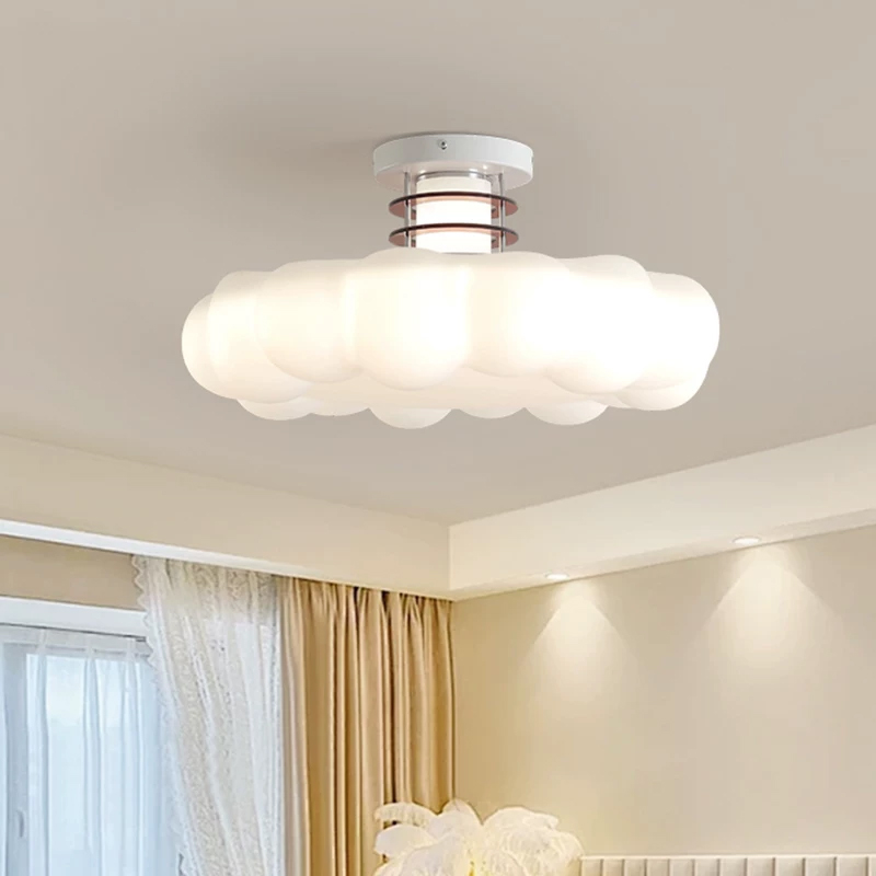 โคมไฟเพดานห้องนอนรูปทรงเมฆสไตล - Baby Nursery Ceiling Light บทวิจารณ์และราคา
