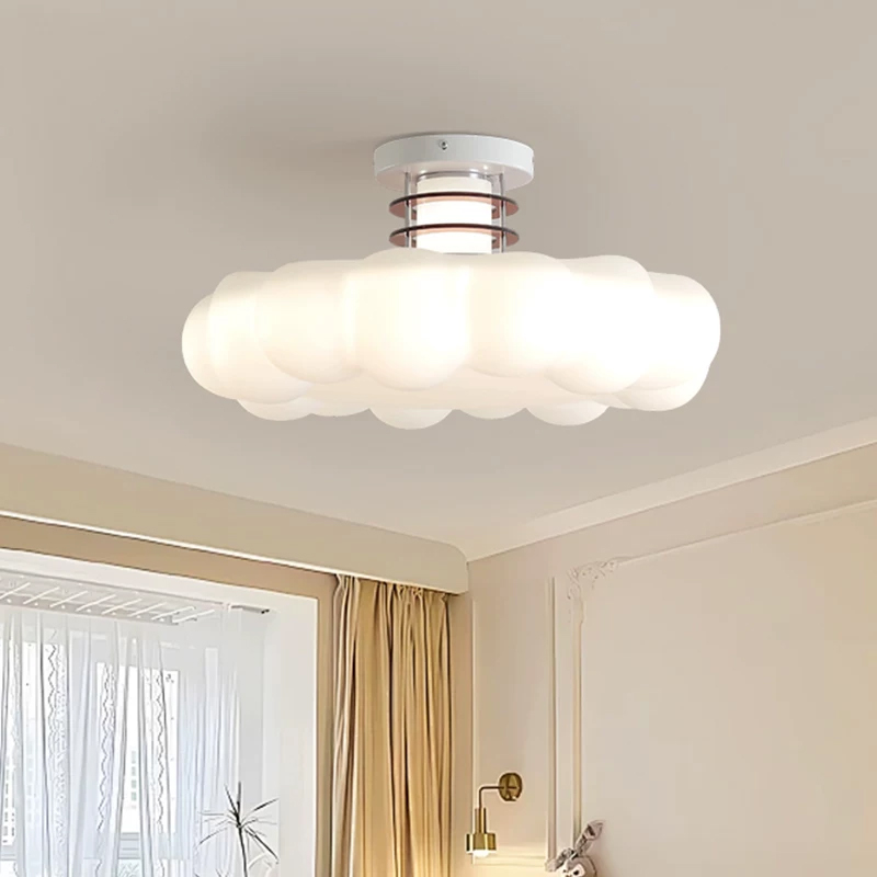 โคมไฟเพดานห้องนอนรูปทรงเมฆสไตล - Baby Nursery Ceiling Light บทวิจารณ์และราคา
