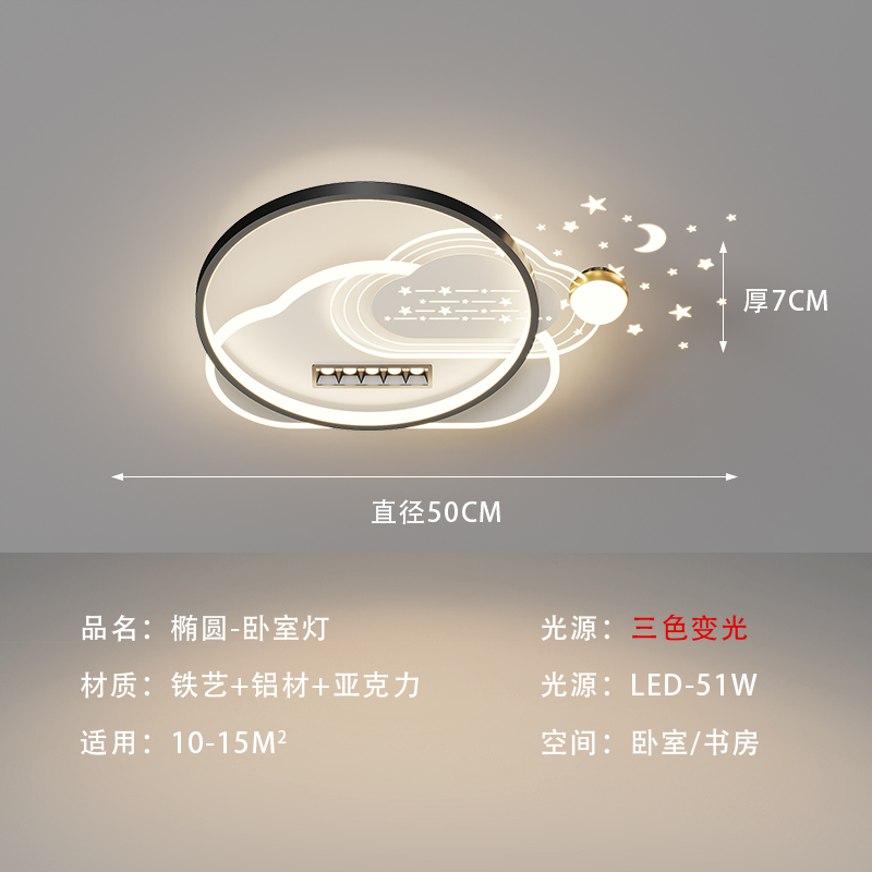 LED Starry Night Cloud โคมไฟเพ - Baby Nursery Ceiling Light บทวิจารณ์และราคา