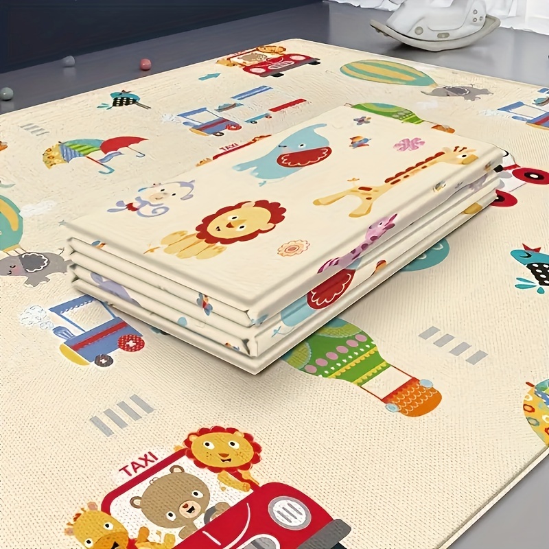 แผ่นรองคลานเด็กแบบพับได้ แผ่นร - Baby Nursery Games บทวิจารณ์และราคา