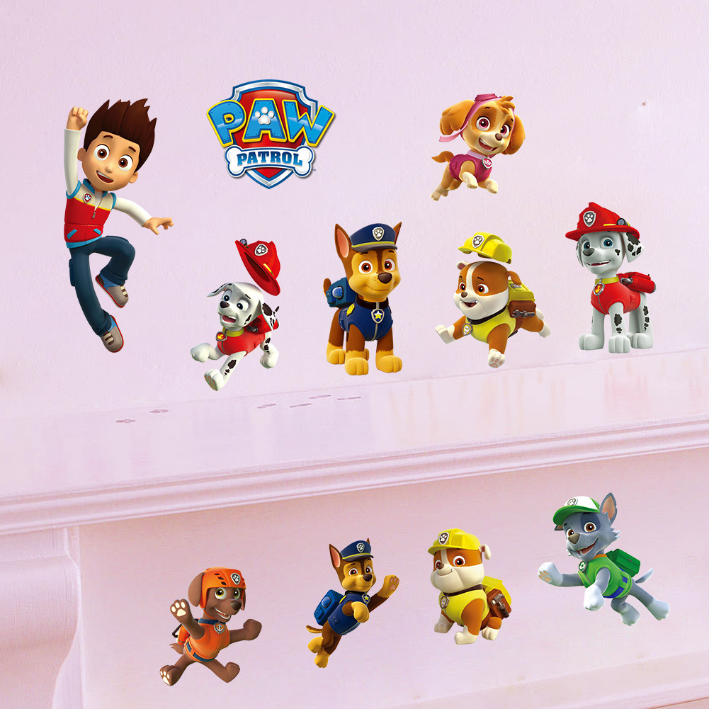 การ์ตูนพาวพาโทรลสติ๊กเกอร์ติดผ - Baby Nursery Decals บทวิจารณ์และราคา