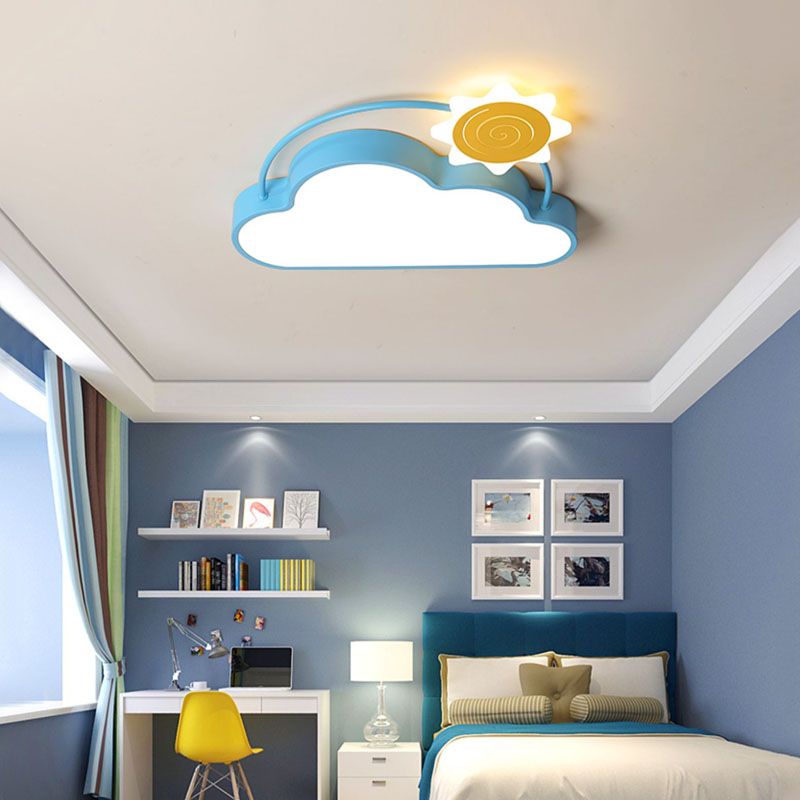 โมเดิร์น Cloud LED โคมไฟเพดานส - Baby Nursery Ceiling Light บทวิจารณ์และราคา