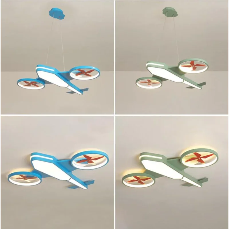 โคมไฟเพดานรูปเครื่องบินการ์ตูน - Baby Nursery Knobs บทวิจารณ์และราคา