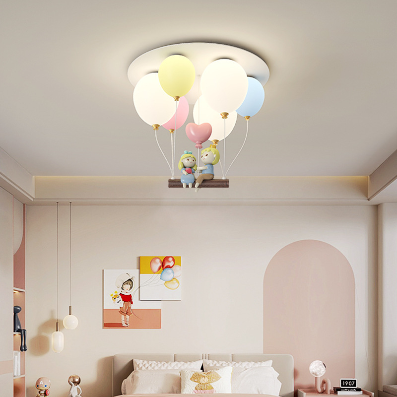 โคมไฟเพดานห้องเด็ก ลูกโป่งหลาก - Baby Nursery Ceiling Light บทวิจารณ์และราคา