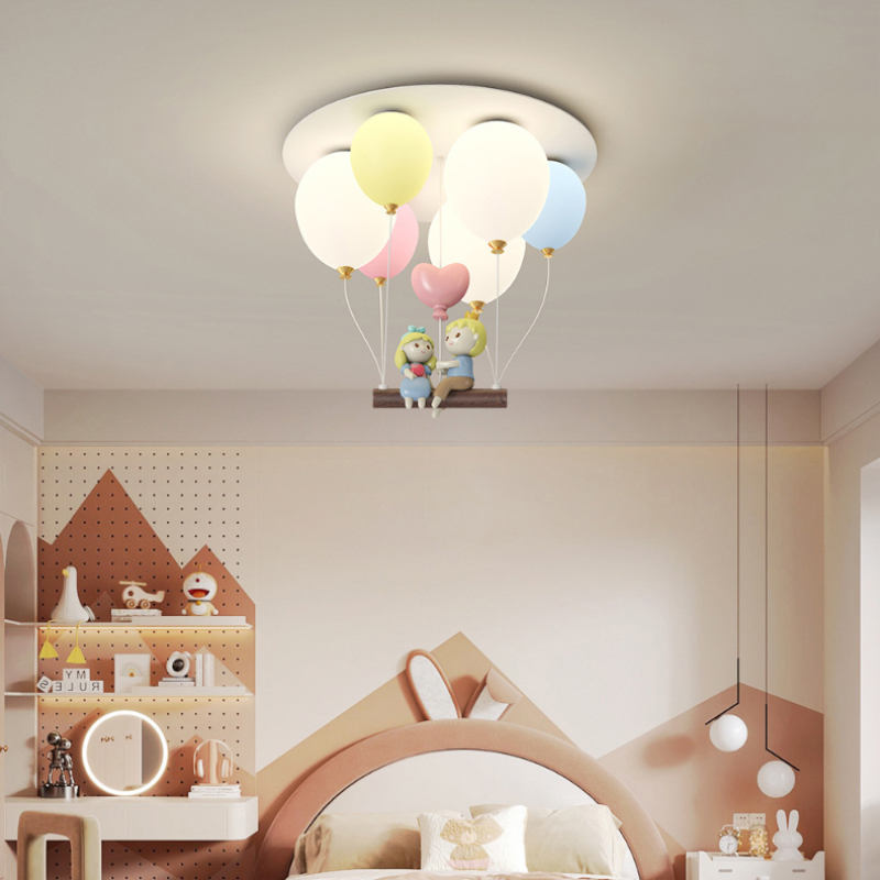 โคมไฟเพดานห้องเด็ก ลูกโป่งหลาก - Baby Nursery Ceiling Light บทวิจารณ์และราคา