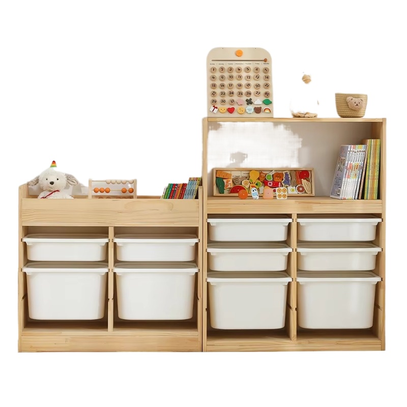 ตู้เก็บของเล่นเด็ก ห้องนั่งเล่ - Baby Nursery Bookshelf บทวิจารณ์และราคา
