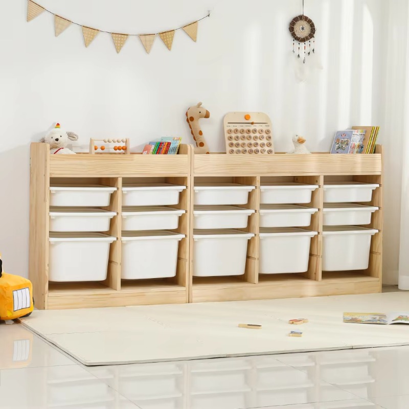 ตู้เก็บของเล่นเด็ก ห้องนั่งเล่ - Baby Nursery Bookshelf บทวิจารณ์และราคา