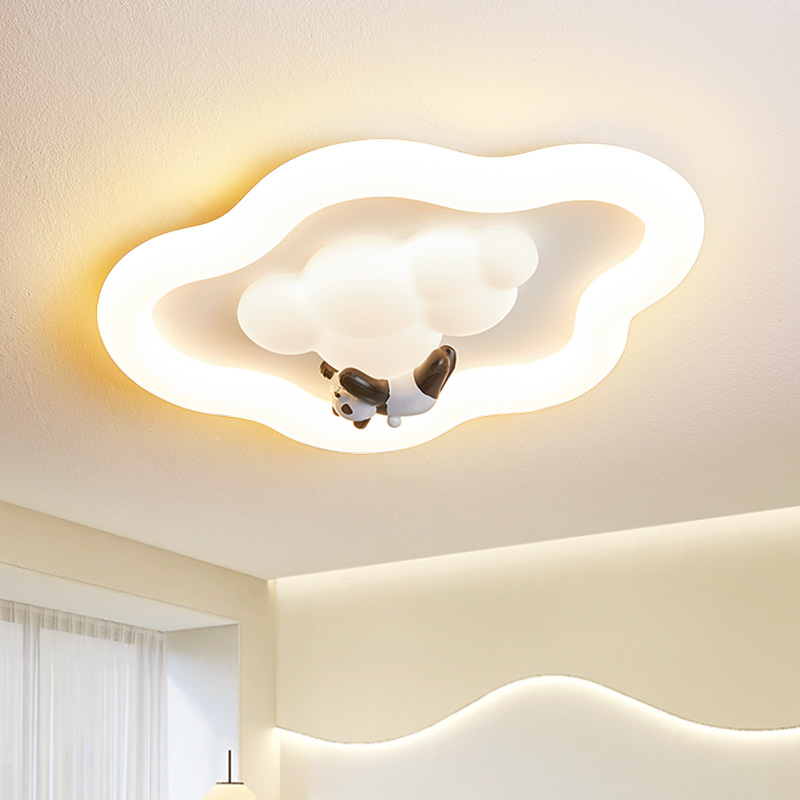 โคมไฟเพดานรูปเมฆสีขาวน่ารัก ไฟ - Baby Nursery Knobs บทวิจารณ์และราคา