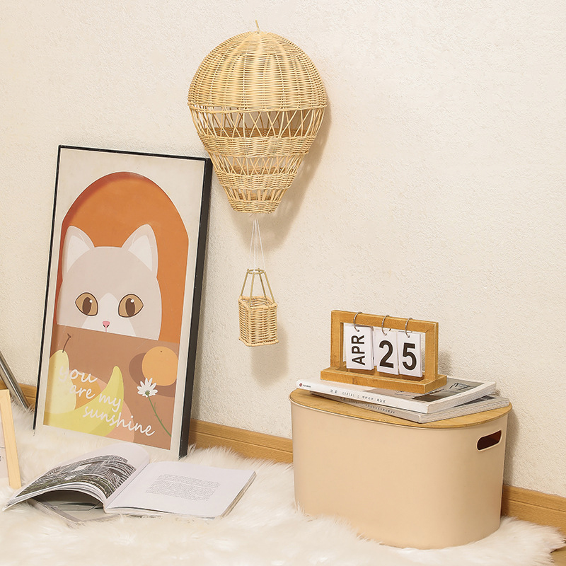 Handmade หวาย Hot Air บอลลูนโค - Baby Nursery Knobs บทวิจารณ์และราคา