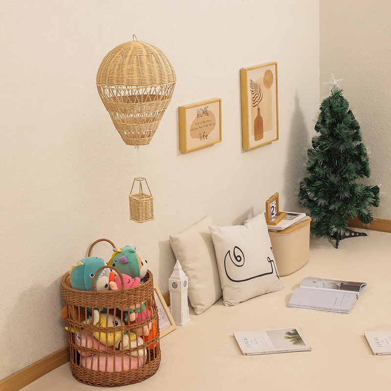 Handmade หวาย Hot Air บอลลูนโค - Baby Nursery Knobs บทวิจารณ์และราคา